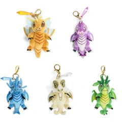 Dungons & Dragons:  Gem Wyrmling Plush Charm 3 inch - Emerald